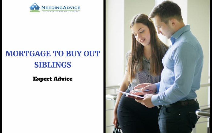 mortgage to buy out siblings