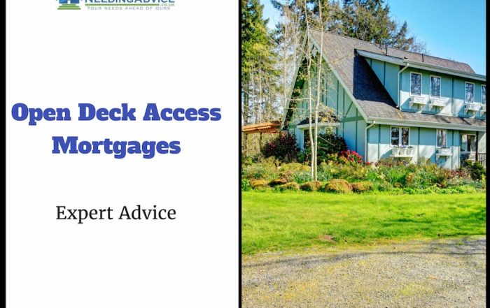 Open Deck Access Mortgages