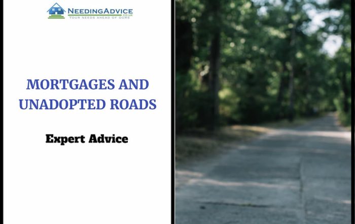 mortgage unadopted road